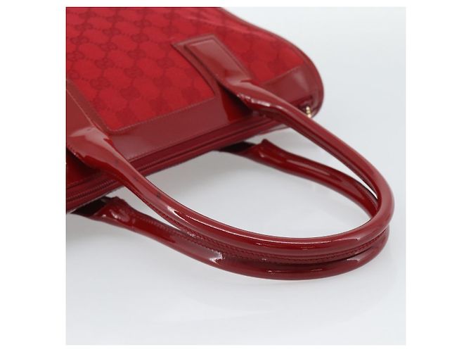Borsa GUCCI GG Canvas Rossa Oro 000 0855 Auth mr2748 Rosso D'oro - vista 7