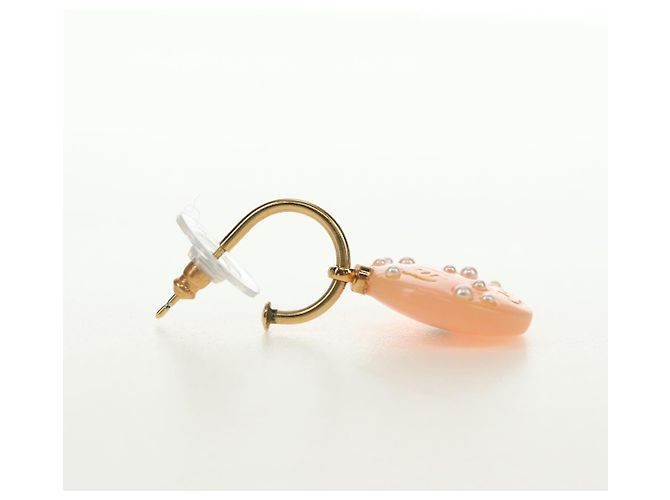 CHANEL COCO Mark Pierce plastica Rosa CC Autentico 189827M - vista 5