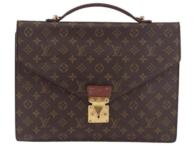 LOUIS VUITTON Monogram Porte Documents Bandouliere Bag M53338 Auth ka5092 Monogramma - vista 13
