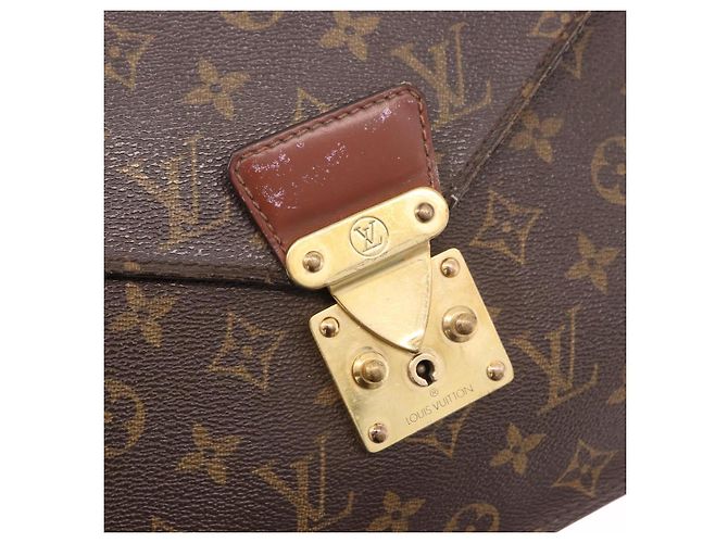 LOUIS VUITTON Monogram Porte Documents Bandouliere Bag M53338 Auth ka5092 Monogramma - vista 20