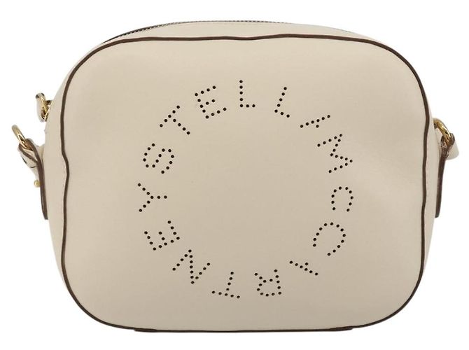 Autre Marque Borsa a Spalla Stella MacCartney in Pelle Avorio Oro Auth BA13823 D'oro Crudo - vista 13
