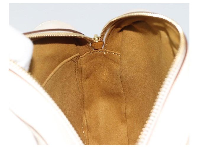 Autre Marque Borsa a Spalla Stella MacCartney in Pelle Avorio Oro Auth BA13823 D'oro Crudo - vista 18