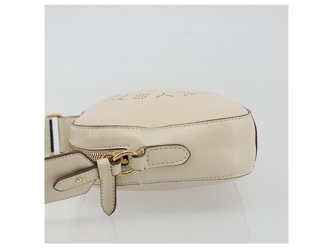 Autre Marque Borsa a Spalla Stella MacCartney in Pelle Avorio Oro Auth BA13823 D'oro Crudo - vista 4