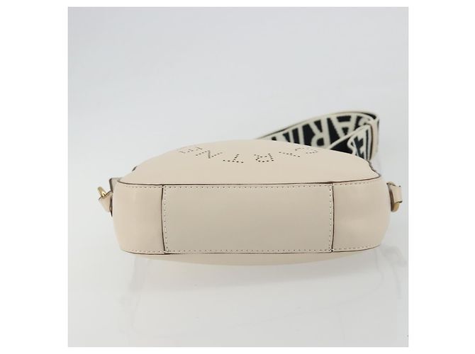 Autre Marque Borsa a Spalla Stella MacCartney in Pelle Avorio Oro Auth BA13823 D'oro Crudo - vista 5