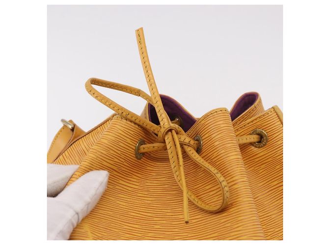 Sac à bandoulière LOUIS VUITTON Epi Noe Tassili Yellow M44009 LV Auth BA13809 - vue 9
