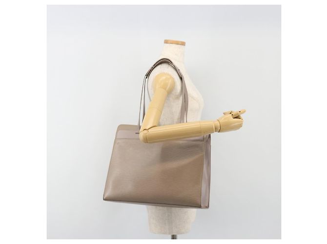 Borsa Tote LOUIS VUITTON Epi Croisette GM Lilla M5250B LV Auth ka5093 Porpora - vista 23