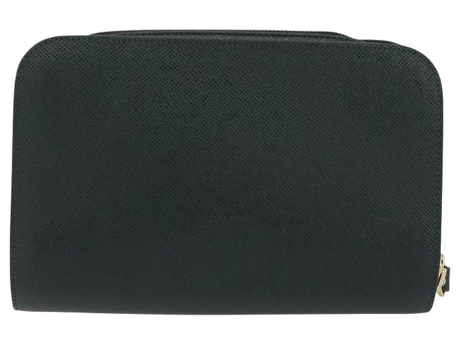 LOUIS VUITTON Clutch Taiga Baikal Epicea M30184 LV Auth BA13916 - vista 13