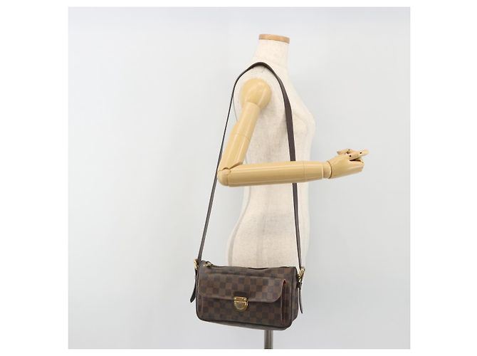 LOUIS VUITTON Borsa a tracolla Damier Ebene Ravello GM N60006 LV Auth 190860 - vista 25