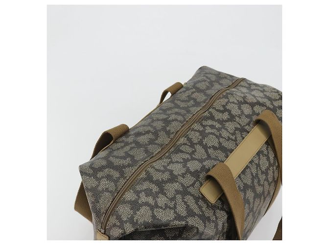 SAINT LAURENT Boston Bag PVC Black Khaki Auth bs35876 Nero Cachi - vista 6