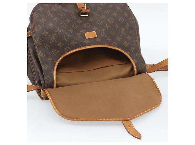 LOUIS VUITTON Borsa a Spalla Monogram Saumur 35 M42254 LV Auth ka5161 Monogramma - vista 20