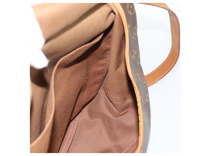 LOUIS VUITTON Borsa a Spalla Monogram Saumur 35 M42254 LV Auth ka5161 Monogramma - vista 21