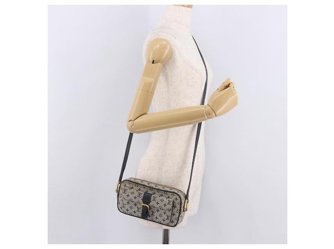 LOUIS VUITTON Bolsa de Ombro Monogram Mini Juliet MM Azul M92004 LV Auth BA13715 - vista 24