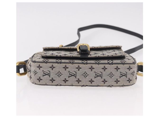 LOUIS VUITTON Bolsa de Ombro Monogram Mini Juliet MM Azul M92004 LV Auth BA13715 - vista 5