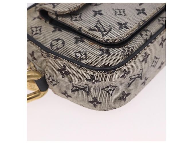 LOUIS VUITTON Bolsa de Ombro Monogram Mini Juliet MM Azul M92004 LV Auth BA13715 - vista 8