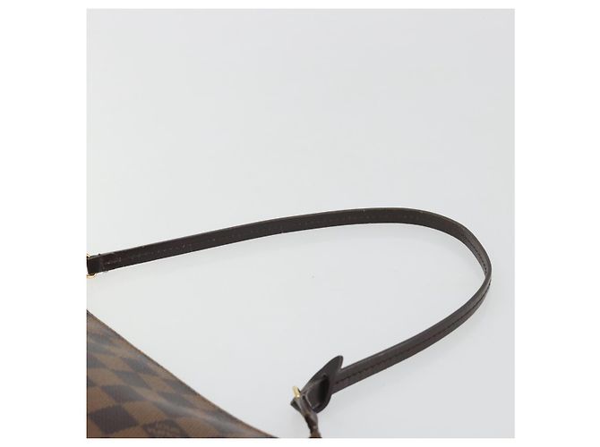 LOUIS VUITTON Damier Ebene Pochette Accessoires Cartera N41206 LV Auth 190053 - vista 8