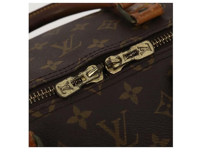 LOUIS VUITTON Borsa Boston Monogram Keepall 55 M41424 LV Auth 189523 Monogramma - vista 10