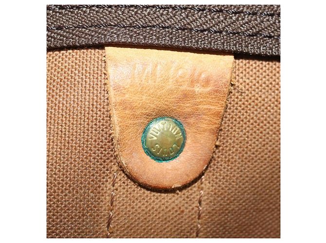 LOUIS VUITTON Borsa Boston Monogram Keepall 55 M41424 LV Auth 189523 Monogramma - vista 12