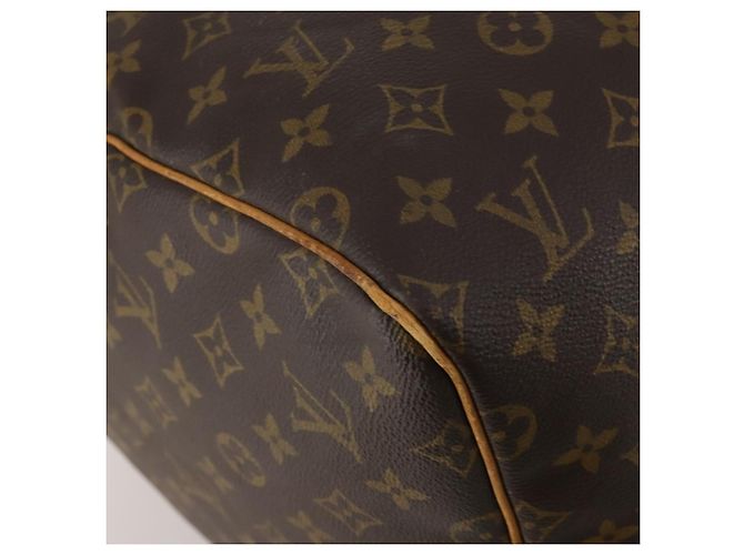 LOUIS VUITTON Borsa Boston Monogram Keepall 55 M41424 LV Auth 189523 Monogramma - vista 14