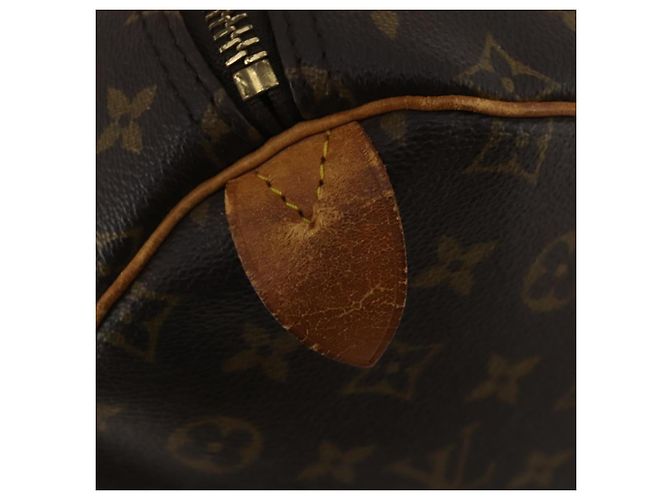 LOUIS VUITTON Borsa Boston Monogram Keepall 55 M41424 LV Auth 189523 Monogramma - vista 18