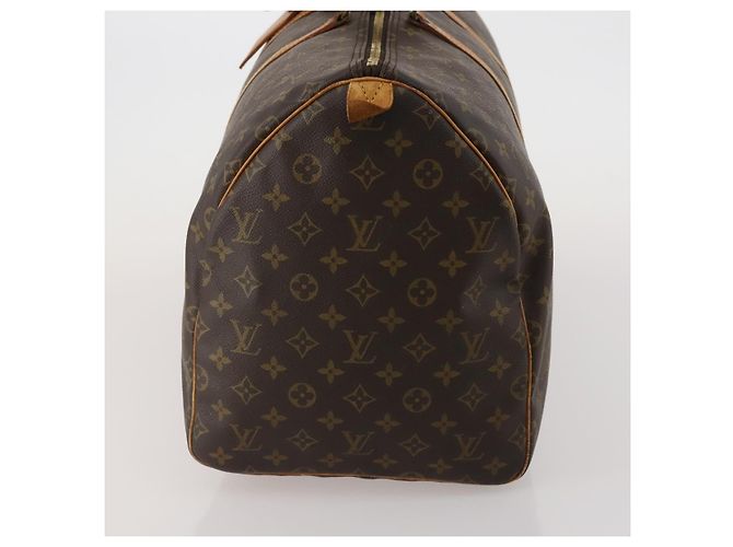 LOUIS VUITTON Borsa Boston Monogram Keepall 55 M41424 LV Auth 189523 Monogramma - vista 3