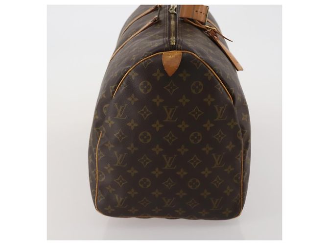 LOUIS VUITTON Borsa Boston Monogram Keepall 55 M41424 LV Auth 189523 Monogramma - vista 4