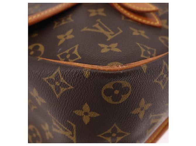 LOUIS VUITTON Borsa a Spalla Monogram Gibeciere GM M42246 LV Auth ka5197 Monogramma - vista 15