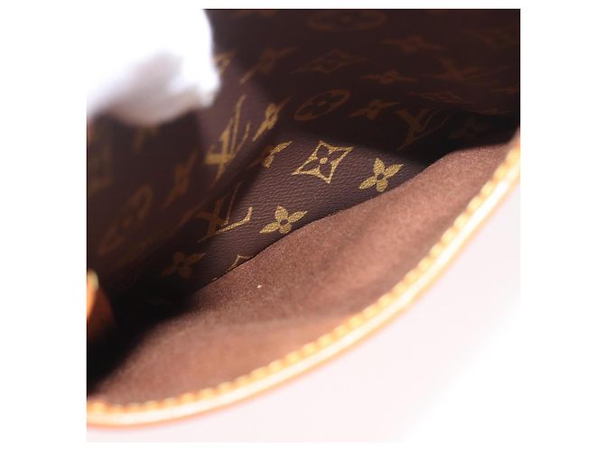 LOUIS VUITTON Borsa a Spalla Monogram Gibeciere GM M42246 LV Auth ka5197 Monogramma - vista 25