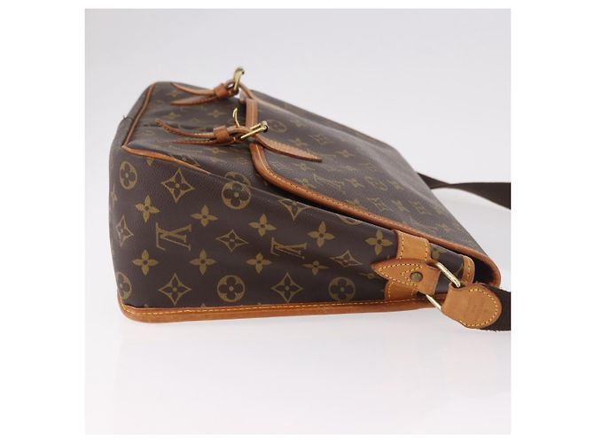 LOUIS VUITTON Borsa a Spalla Monogram Gibeciere GM M42246 LV Auth ka5197 Monogramma - vista 3