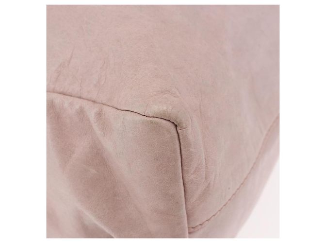 Borsa Miu Miu in pelle rosa argento Auth 190473A - vista 14