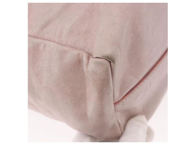 Borsa Miu Miu in pelle rosa argento Auth 190473A - vista 16