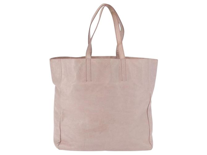 Borsa Miu Miu in pelle rosa argento Auth 190473A - vista 2