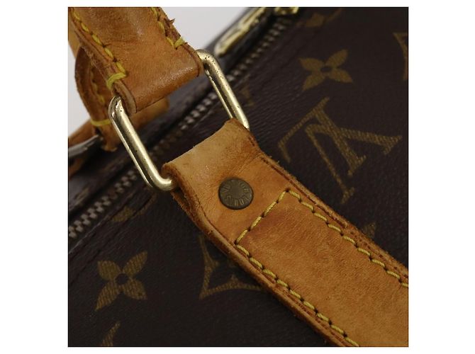 LOUIS VUITTON Monogram Keepall 50 Boston Bag M41426 LV Auth 188304 Monogramma - vista 10