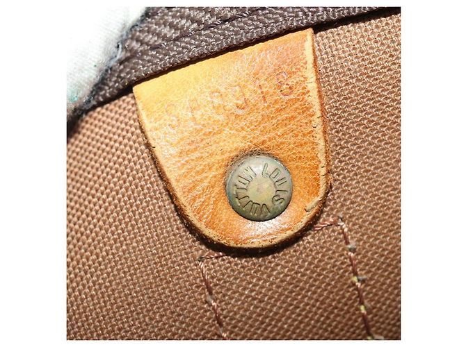 LOUIS VUITTON Monogram Keepall 50 Boston Bag M41426 LV Auth 188304 Monogramma - vista 12