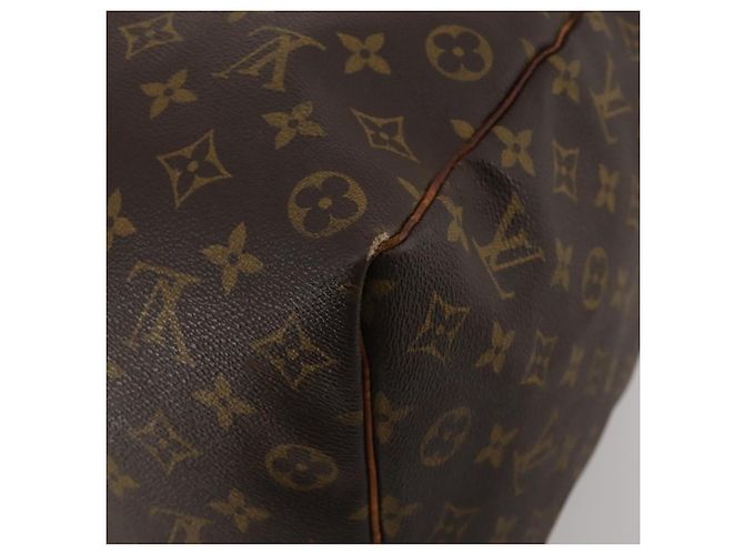 LOUIS VUITTON Monogram Keepall 50 Boston Bag M41426 LV Auth 188304 Monogramma - vista 15