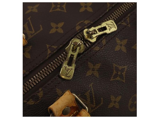 LOUIS VUITTON Monogram Keepall 50 Boston Bag M41426 LV Auth 188304 Monogramma - vista 19
