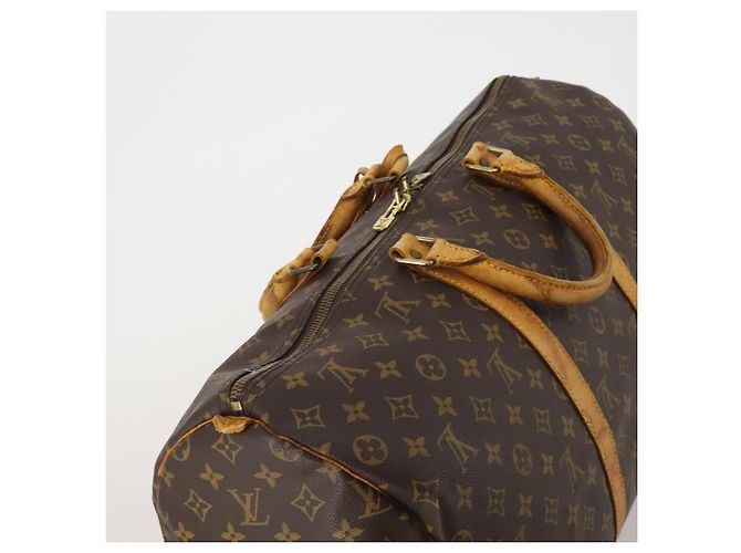 LOUIS VUITTON Monogram Keepall 50 Boston Bag M41426 LV Auth 188304 Monogramma - vista 6