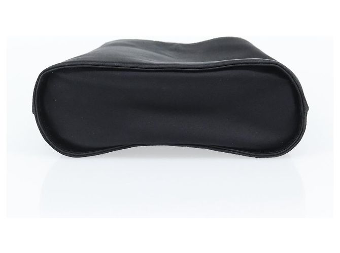 Borsa a mano Salvatore Ferragamo in raso nero e oro Auth 190618 D'oro - vista 5