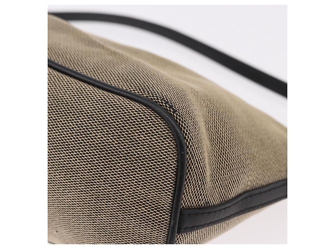 Borsa GUCCI Tela Khaki Oro 07198 Auth mr2638 D'oro Cachi - vista 15