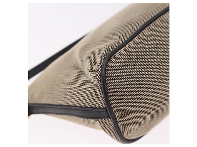 Borsa GUCCI Tela Khaki Oro 07198 Auth mr2638 D'oro Cachi - vista 16