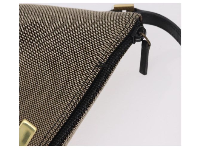 Borsa GUCCI Tela Khaki Oro 07198 Auth mr2638 D'oro Cachi - vista 8
