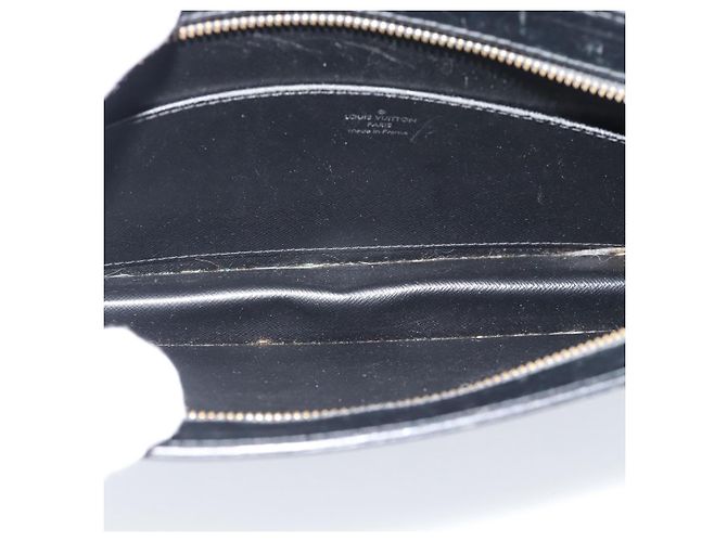 LOUIS VUITTON Epi Pochette Homme Clutch Nero M52522 LV Auth 191593 - vista 10