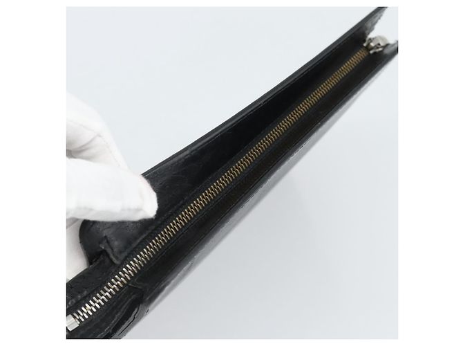 LOUIS VUITTON Epi Pochette Homme Clutch Nero M52522 LV Auth 191593 - vista 5