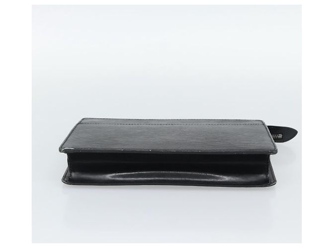 LOUIS VUITTON Epi Pochette Homme Clutch Nero M52522 LV Auth 191593 - vista 6