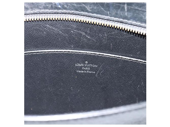 LOUIS VUITTON Epi Pochette Homme Clutch Nero M52522 LV Auth 191593 - vista 9
