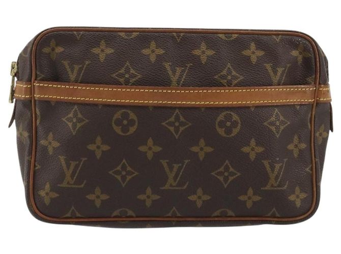 LOUIS VUITTON Monogram Compiegne 23 Borsa Clutch M51847 LV Auth 190872 Monogramma - vista 13