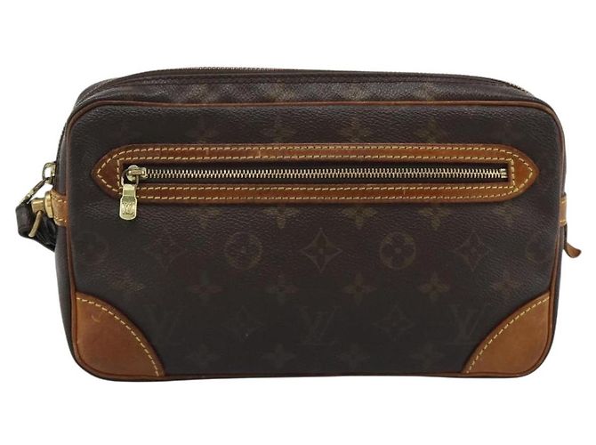 LOUIS VUITTON Monogram Marly Dragonne GM Clutch Bag M51825 LV Auth 191571 Monogramma - vista 13