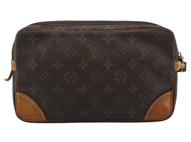 LOUIS VUITTON Monogram Marly Dragonne GM Clutch Bag M51825 LV Auth 191571 Monogramma - vista 2