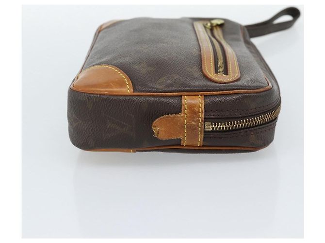 LOUIS VUITTON Monogram Marly Dragonne GM Clutch Bag M51825 LV Auth 191571 Monogramma - vista 4