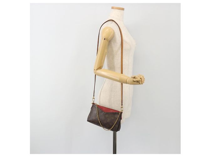 LOUIS VUITTON Monogram Pallas Clutch Pouch M41638 LV Auth ka5158 Monogramma - vista 24