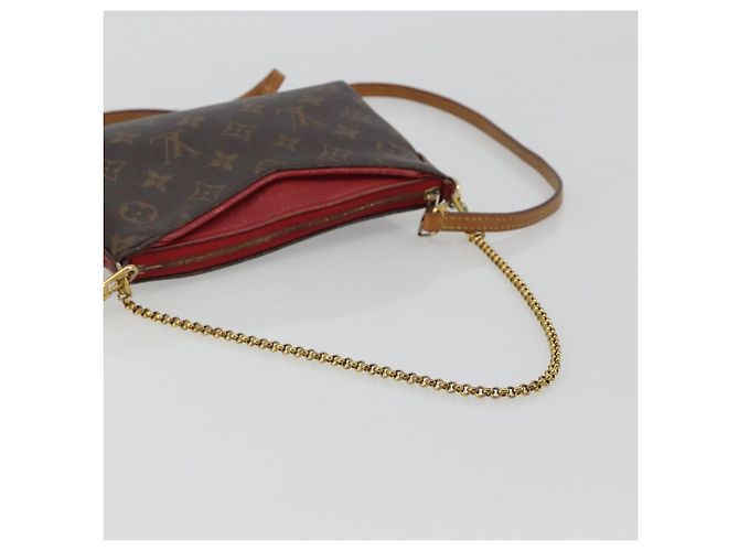 LOUIS VUITTON Monogram Pallas Clutch Pouch M41638 LV Auth ka5158 Monogramma - vista 7